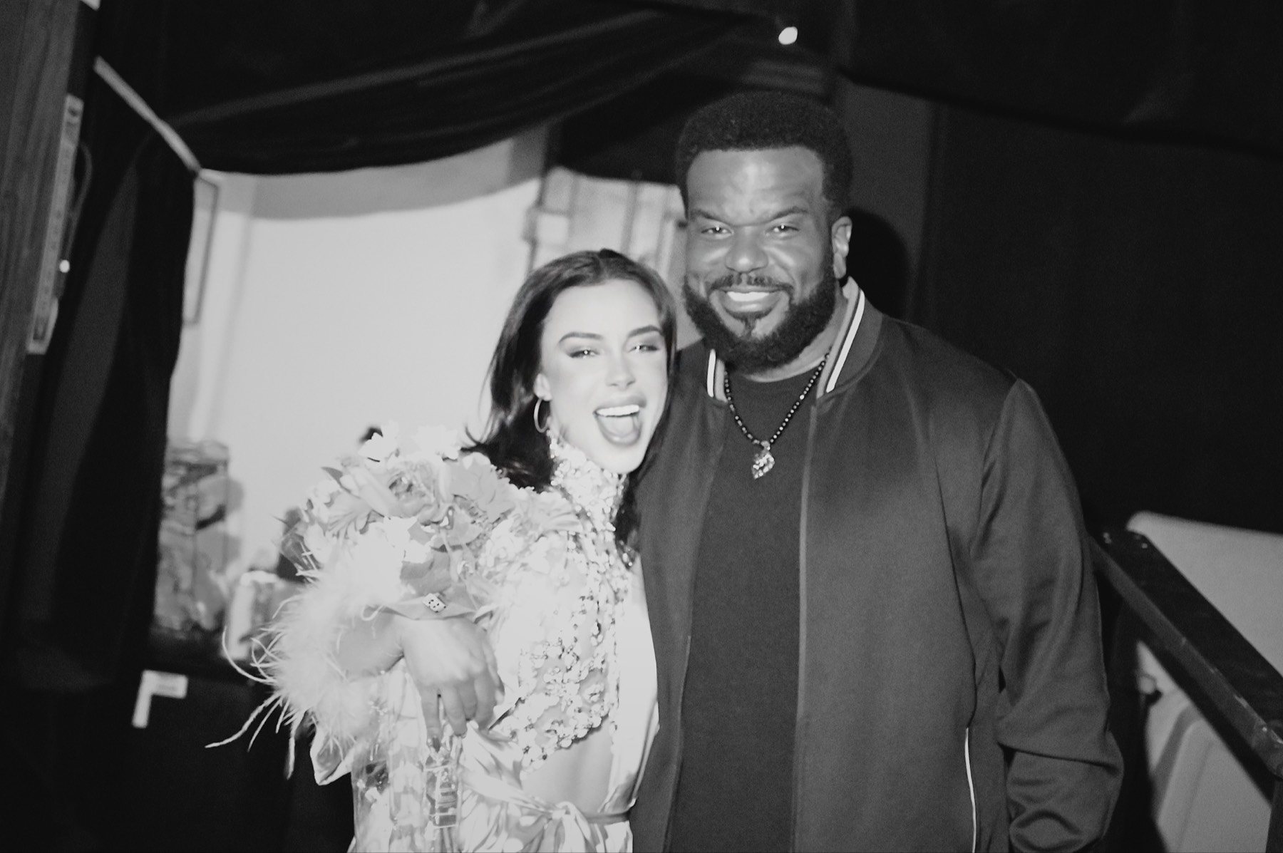 Nacya Marreiro with Craig Robinson